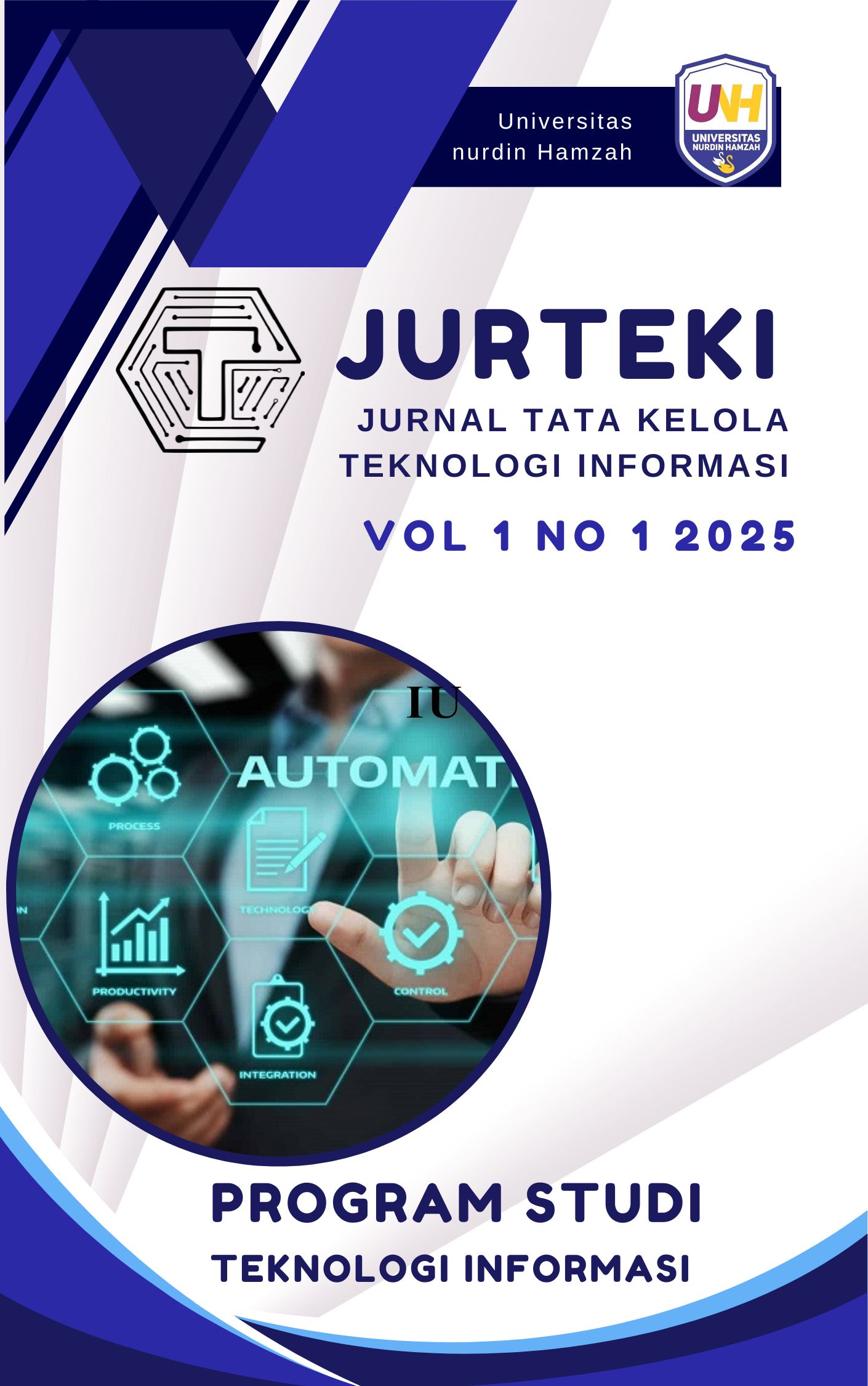 					View Vol. 1 No. 01 (2025):  Jurnal Tata Kelola Teknologi Informasi (JURTEKI)
				